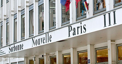 Image of the Paris III building